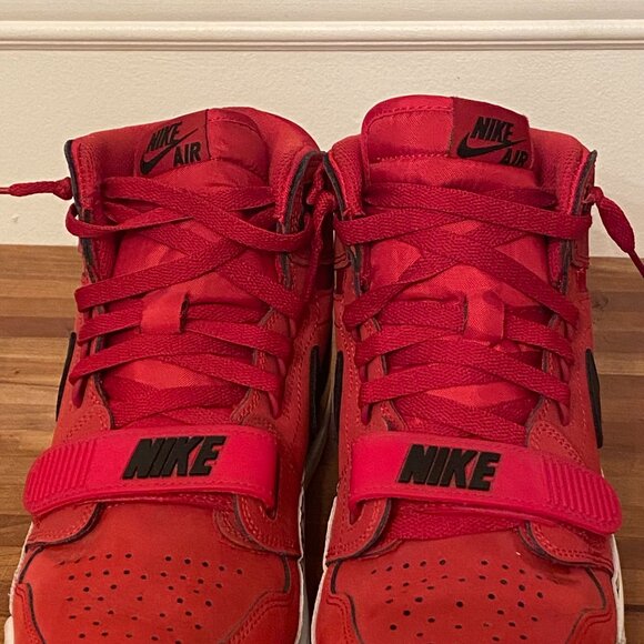 Nike Air Jordan Legacy 312 Toro Red Men's Size 10 Basketball Sneakers - Picture 6 of 14